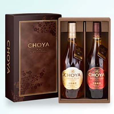 [南高梅100%]The CHOYA ギフトセット 720ml×2本