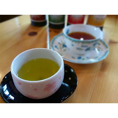 【有機JAS認定天草四郎の贈り物】　原城緑茶・ほうじ茶・紅茶・生姜紅茶4本セット