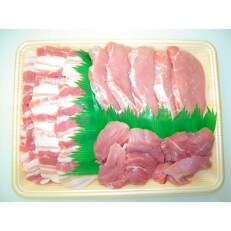 あんなか産「上州豚とことんセット」計1.18kg