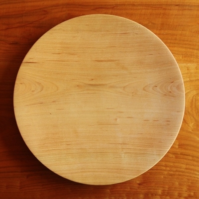 山桜の木皿(直径約27cm)