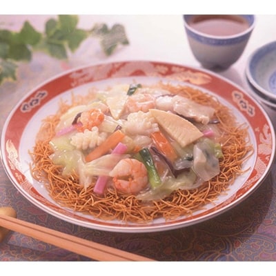 【2019年11月発送】 あごだし皿うどん・長崎ちゃんぽん詰合せ　