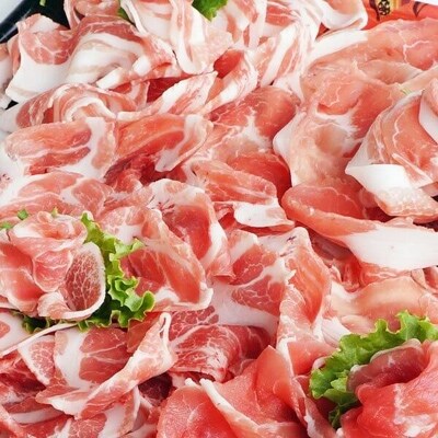 今治産仙高ポーク しゃぶしゃぶ　食べ比べセット 1kg【VB02640】