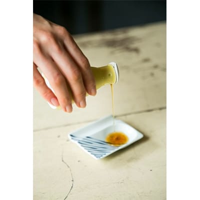【波佐見焼】重宝皿4枚セット(二色丸紋:青・赤　つれづれ十草:青・赤各1枚)UA01