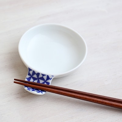 【波佐見焼】お箸がおける便利な「ハンディ小皿」6柄セット WB04