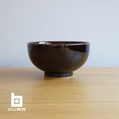 【天目】時代を越えて愛用されるどんぶり5客セット【白山陶器】 AD04