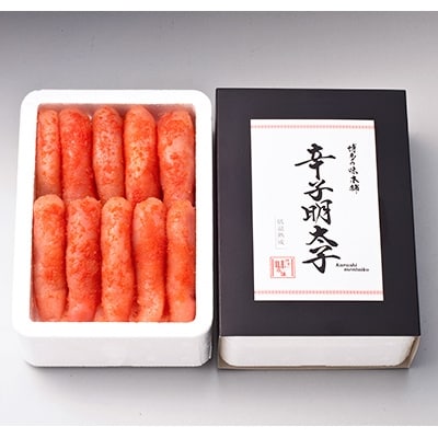 無着色　厳選辛子明太子　1kg(500g×2箱) 博多の味本舗