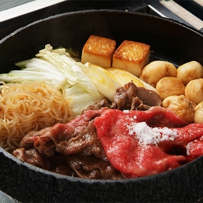 A5黒毛和牛　大和榛原牛すき焼き・しゃぶしゃぶ 用/牛肉ロース・ももの食べ比べ セット