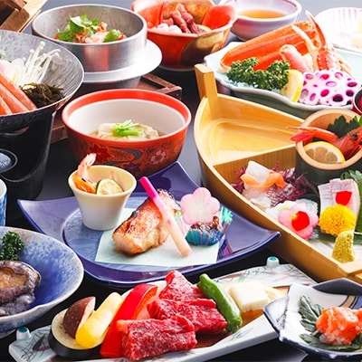 和倉温泉　宝仙閣・(一泊二食) 1名様分ご宿泊券　【2名様以上でお申込み限定】