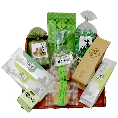 南山園 茶師厳選 お茶とお菓子の詰合せ3