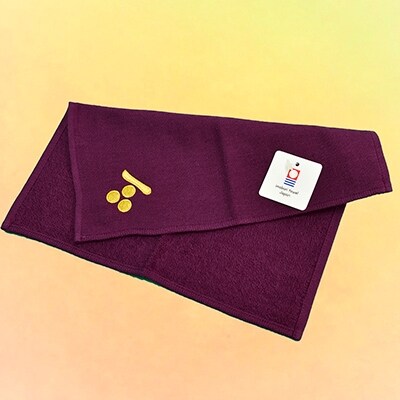毛利元就の里 特製詰め合わせセットB(ハンカチ:紫、クリアファイル:三矢の訓)