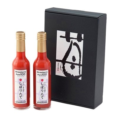 ストロベリーピュア100しぼりたて(300ml×2本)