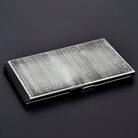 ステンレス製名刺入れ　「SLIDER」-Stylish