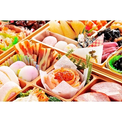 さとふる限定 19年新春 標津三段重特製おせち サケのまち標津からの贈り物 お礼品詳細 ふるさと納税なら さとふる