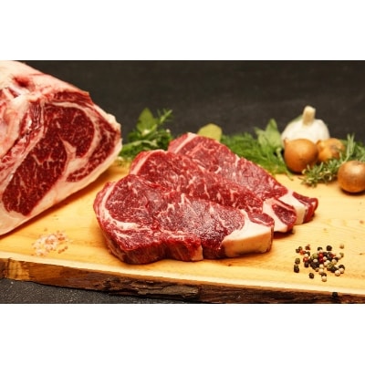 ロースステーキ 600g  (岩塩付き)【国産牛熟成肉】