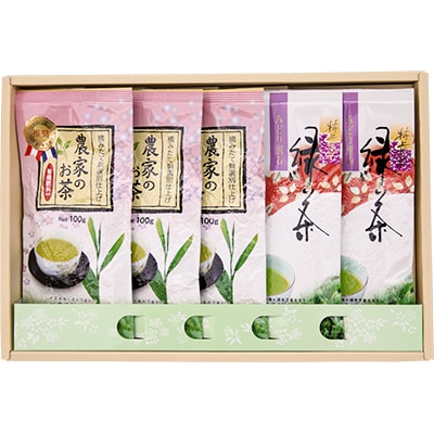 袖ケ浦産　特上緑茶、農家のお茶セット