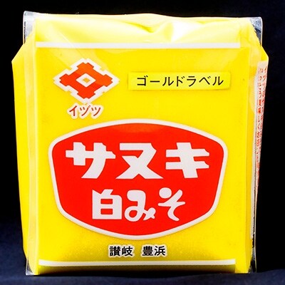 讃岐白味噌ゴールドラベル 500g×10個入り