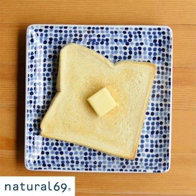 【波佐見焼】natural69 swatch 正角皿5枚セット QA15