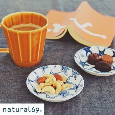 natural69　coja　豆皿5枚　くじら/チョウチンアンコウ/スターフィッシュ QA09
