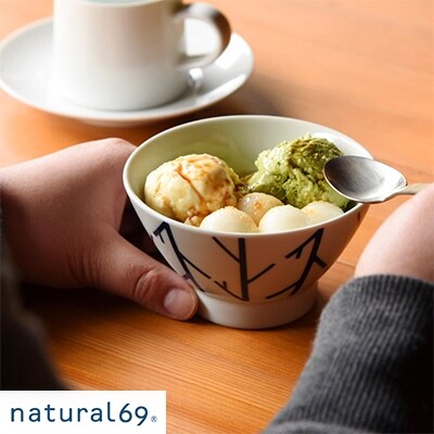 natural69　swatch　正角皿2枚 お茶碗2個　計4個セット　ジップ/ウッディ QA26