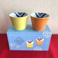 mura そば猪口2個セット(有田焼　しん窯　mura) | ふるさと納税のお礼品