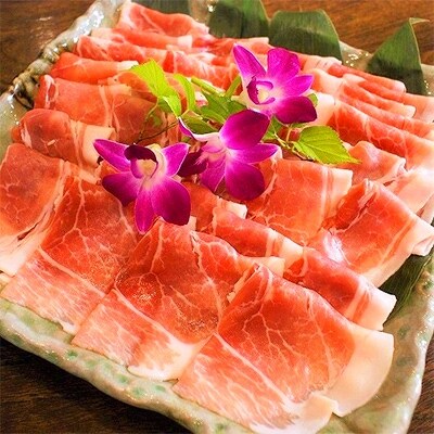 あぐー豚しゃぶしゃぶ肉(ウデ肉)250g×3パック タレ付