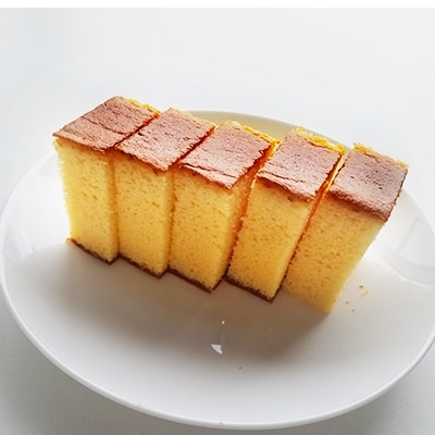 特別栽培「仁井田米」精米店がつくる米粉100%のカステラ2本入り(プレーン半斤・ゆず半斤)
