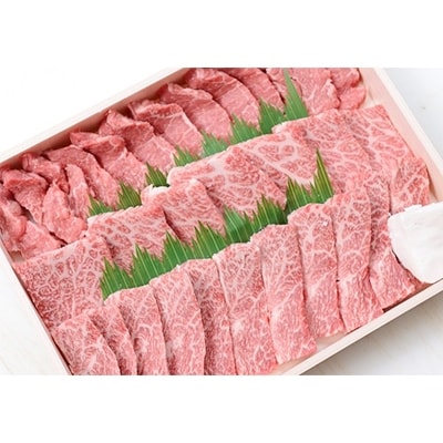 四万十麦酒牛(しまんとビールぎゅう)の特選厚切り焼き肉セット　500g