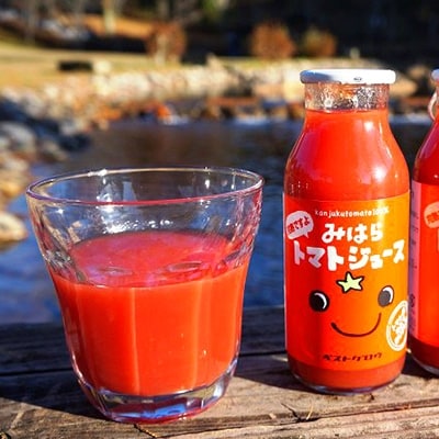 完熟ですよ!みはらトマトジュース180ml×6本