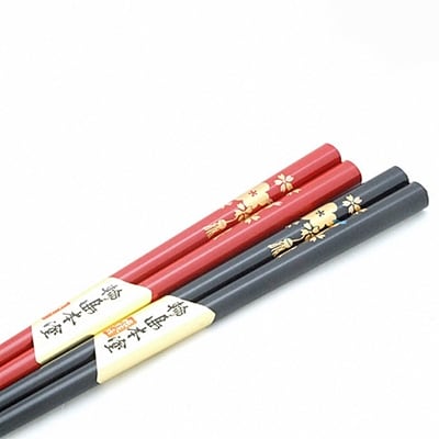輪島塗花嫁お箸と花婿お箸セット【能登の花嫁のれんオリジナル】