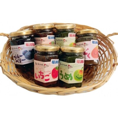 【福井県産】フルーツを使ったジャム6品のセット×2