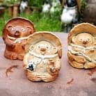 しがらき焼 宗陶苑 大登り窯で焼く　狸作り陶芸体験ペアチケット