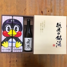 【2022年2月上旬発送】乙類焼酎「つば九郎焼酎」と清酒「越乃飛燕辛口」セット