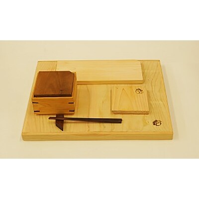 呼吸する木の器セット