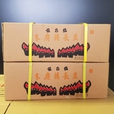 【大鋸炭　約7cmカット10kg 】　×【2箱】