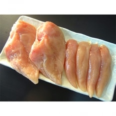 熟成　鶏むね・ささみ　計8000g(チルド) | ふるさと納税のお礼品