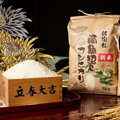 【令和6年産】【高級】南魚沼産こしひかり5kg(無洗米)×4袋