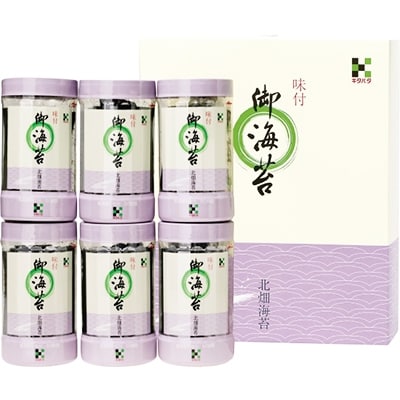 北畑海苔　味付け海苔卓上6本セット