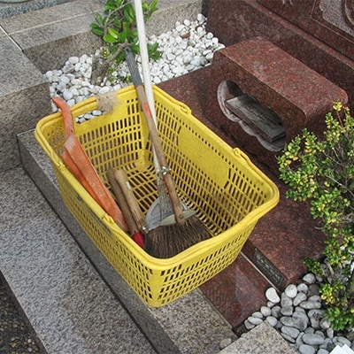 習志野市海浜霊園のお墓のお掃除代行(第2種)