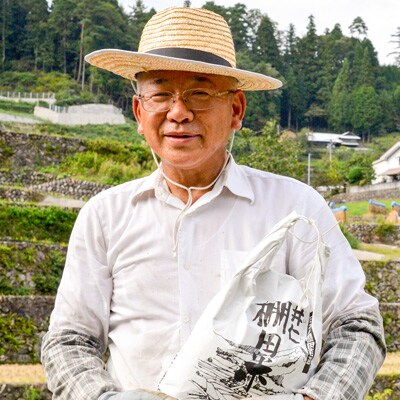 【平成28年産】名水で育てた棚田百選のお米「井仁棚田米5kg」