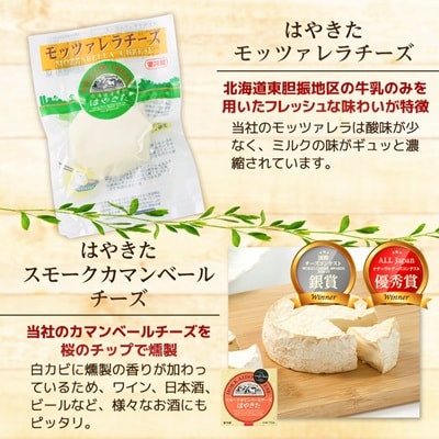 【世界チーズコンテスト受賞】夢民舎はやきたチーズ大人気セット
