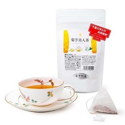 2022年6月発送開始『定期便』安平町産 菊芋フリーズドライチップス&菊芋美人茶のセット 全2回