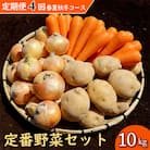 【発送月固定定期便】いつもの定番野菜セット 約10kg(時津町)全4回