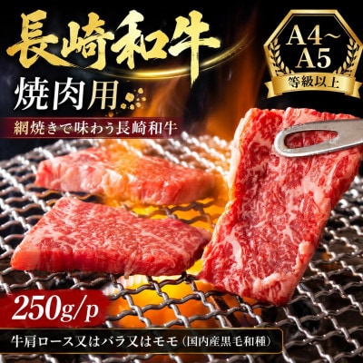 【A4～A5】長崎和牛焼肉用 250g