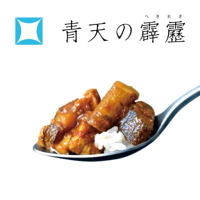 ゴボウとポーク青天の霹靂ビネガーカレー4個セット