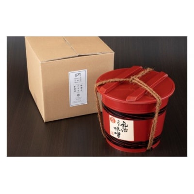 二代目礼治味噌「あわせ」化粧樽入り(4kg)_29068A