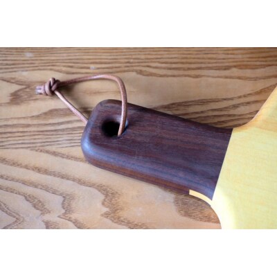銀杏のまな板/角型手付き40×23×2.8cm/耐水加工済_1248R