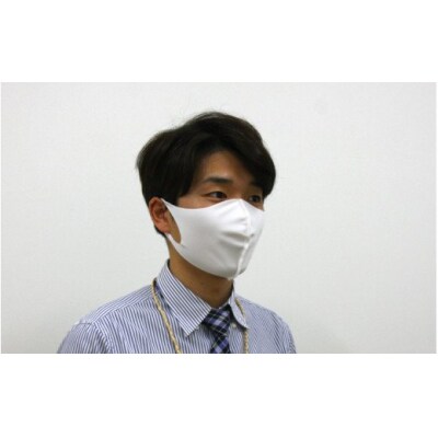 フィット感抜群!水着素材のクロッツマスク2枚_1525R-1