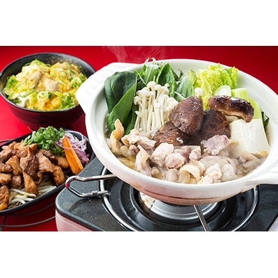 対馬の郷土料理　鶏のいりやき、しまのコッコちゃんセット
