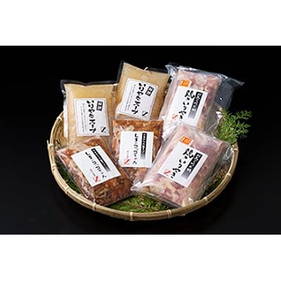 対馬の郷土料理　鶏のいりやき、しまのコッコちゃんセット
