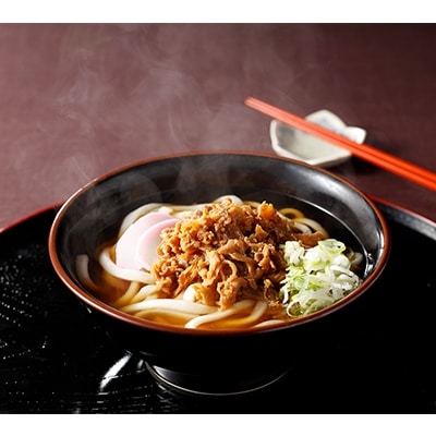 小倉駅8番ホーム名物　かしわうどん　AA05-S10
